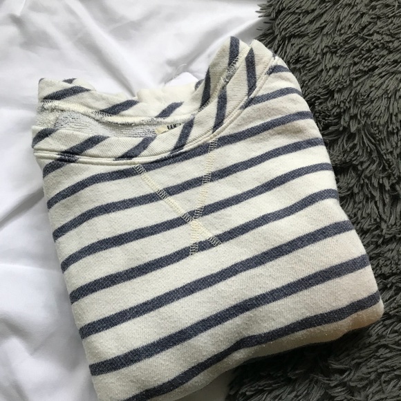 🌟LUCKY BRAND STRIPED CREW NECK SWEATSHIRT🌟 - Picture 5 of 5